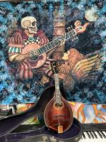 Vintage 1915 Gibson A4 Brown Mandolin